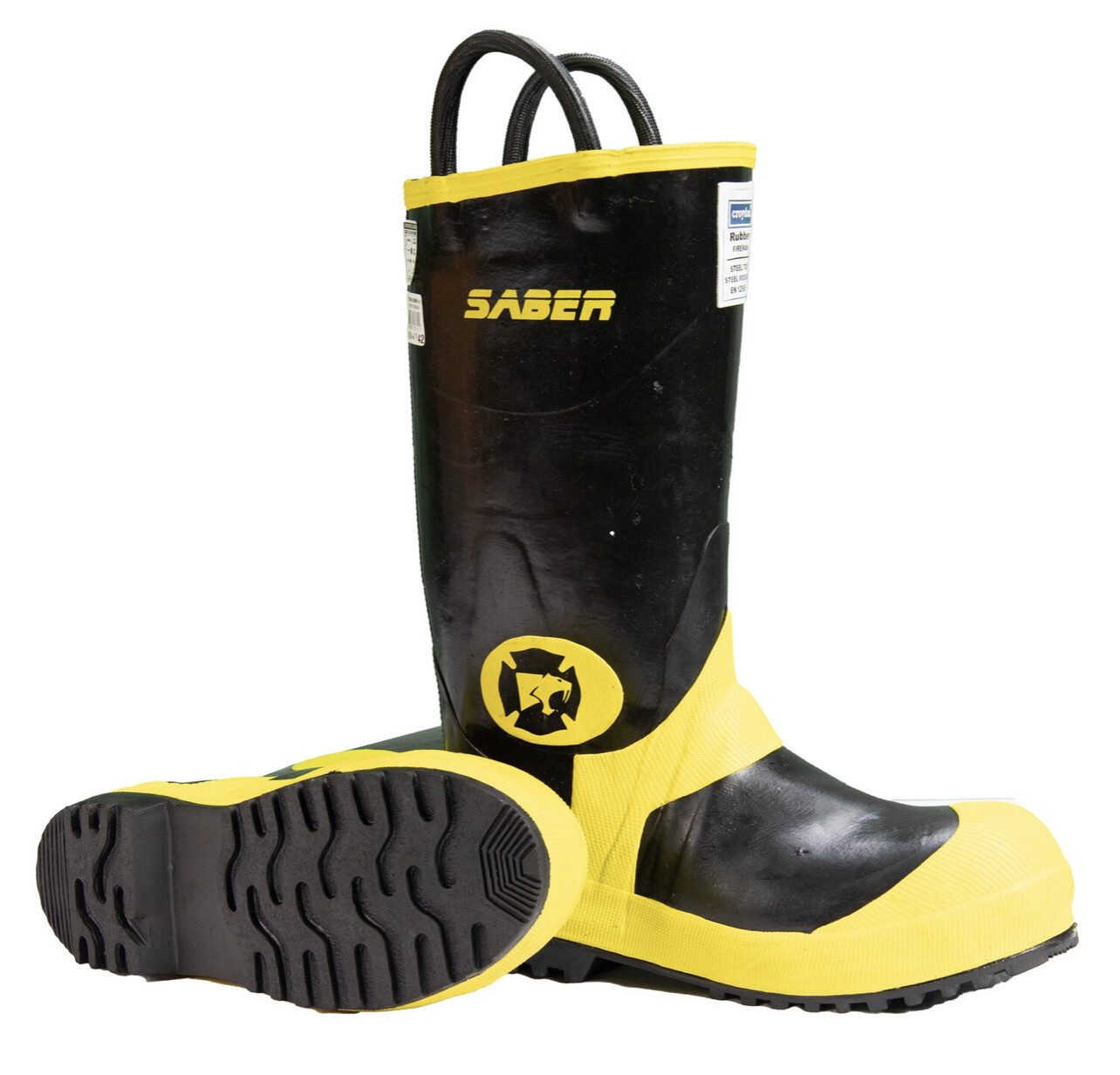 Saber Rubber Firefighter Structural Boot