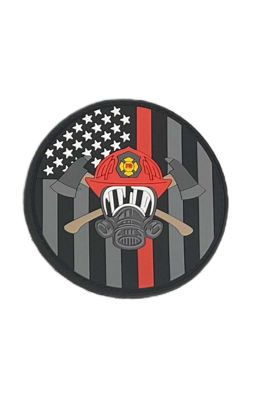 Mask Flag Patch with Velcro Back 3”x3”