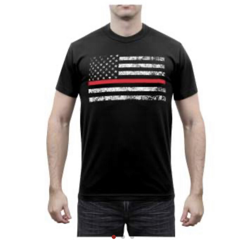 THIN RED LINE FLAG T-SHIRT