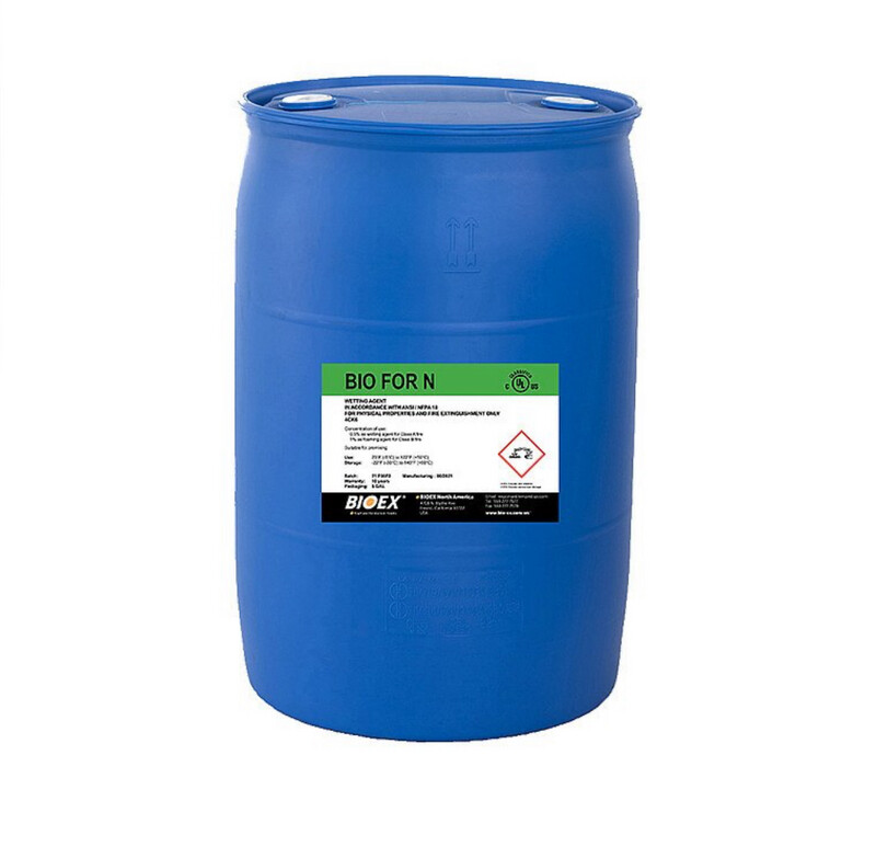 BIO-Ex Firefighting Foam, Drum, 55 gal