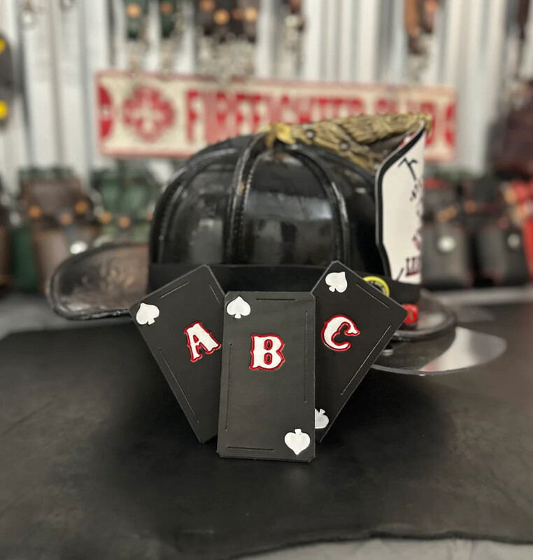 Leather A/B/C SHIFT HELMET CARD