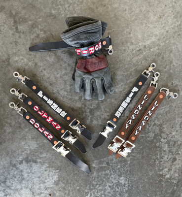 Leather Customer Glove Holder Leather Customer Glove Holder