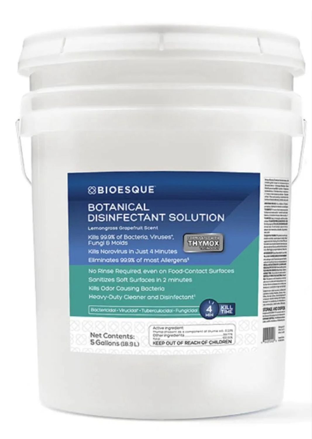 BIOESQUE BOTANICAL DISINFECTANT (5 GALLON PAIL)