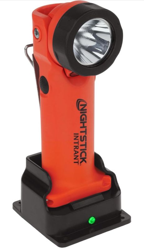 XPR-5568RX Nightstick Intrant Rechargeable Instrinsically Safe Permissible Dual-Light Angle Light (Red)