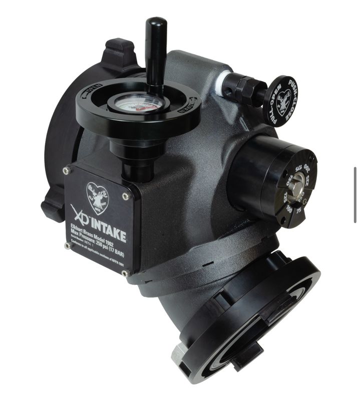LMRBE50S6 – Low Profile Right, 5″ Storz Elbow, 6″ Outlet (IN STOCK NOW)