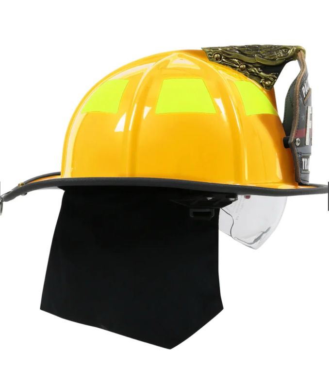 Pacific F18 Traditional Style Structural Firefighting Helmet (YELLOW) Pacific F18 Traditional Style Structural Firefighting Helmet (YELLOW)