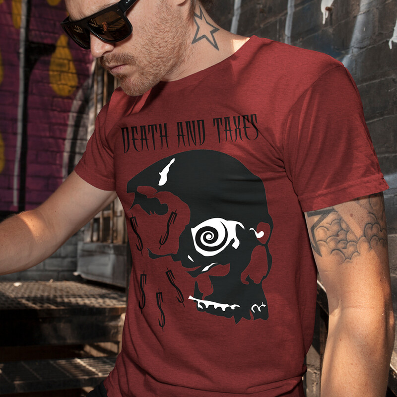 Death and Taxes Tee