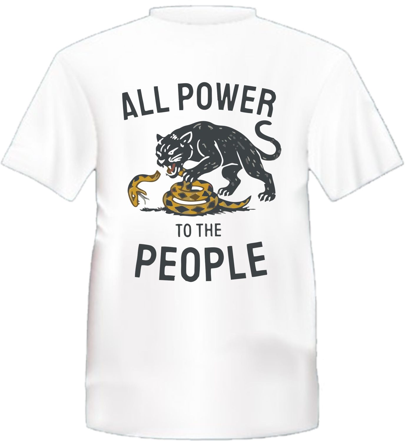 "All Power to The People Panther Party"