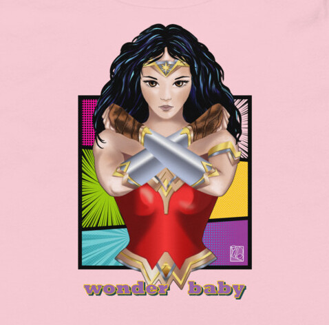 Camiseta Wonder Woman Baby