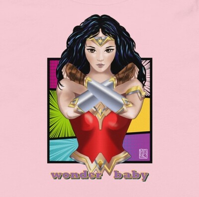 Camiseta Baby Wonder Woman
