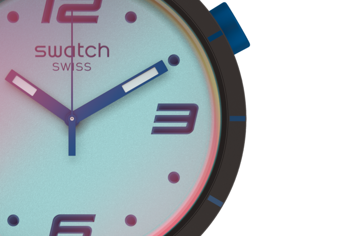 Swatch Futuristic Grey Quartz Men's Watch SO27B121