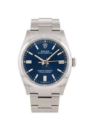 CERTIFIED PRE-OWNED Rolex Oyster Perpetual Blue