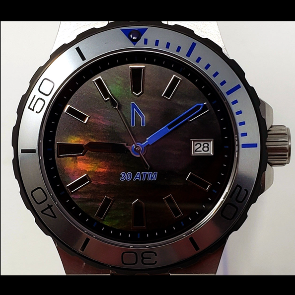 Ugly Watch CO's 300m Diver Black MOP