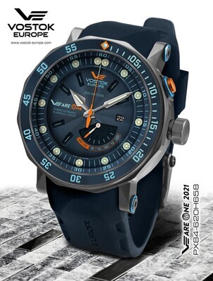 VEareONE 2021 Blue Hybrid-Automatic Titanium Watch-PX84/620H448