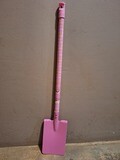 Pink Kiddies Steel Shovel