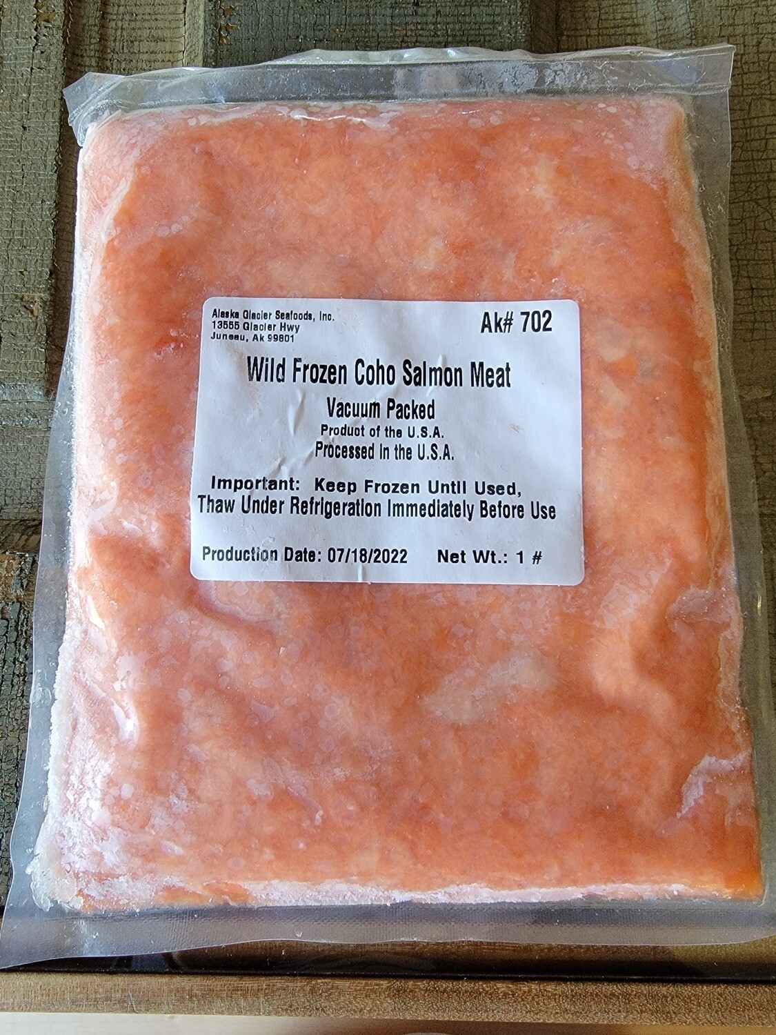 Coho Salmon Burgers