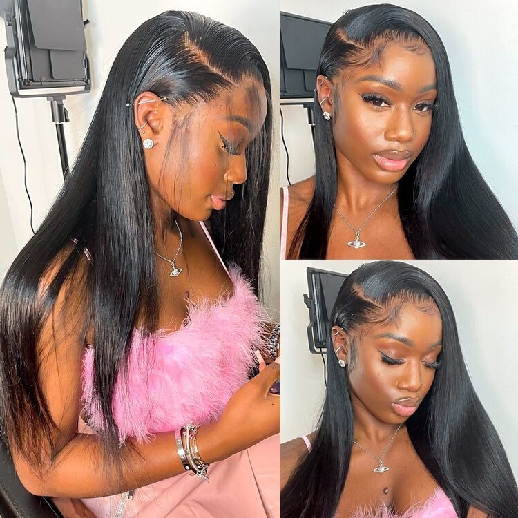 Transparent Wigs Brazilian Lace Front Wigs Straight Hair Body Wave Hair Wigs