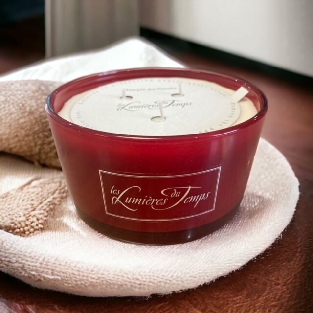 BOUGIE PARFUMEE "les lumières du Temps"  LUXE SECRET