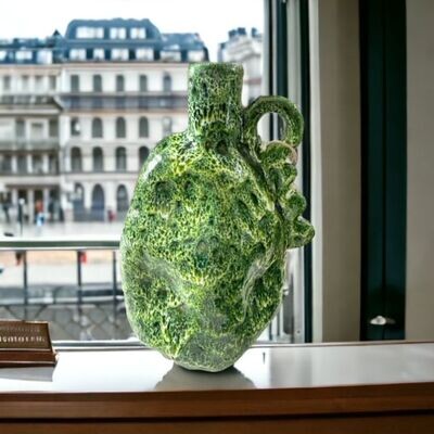 Vase "green art"