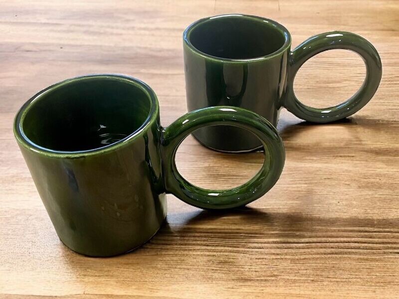 Tasses vertes
