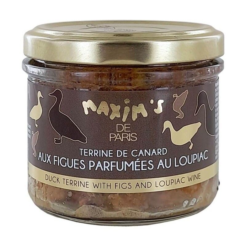 Terrine de canard aux figues parfumée au Loupiac - 90g