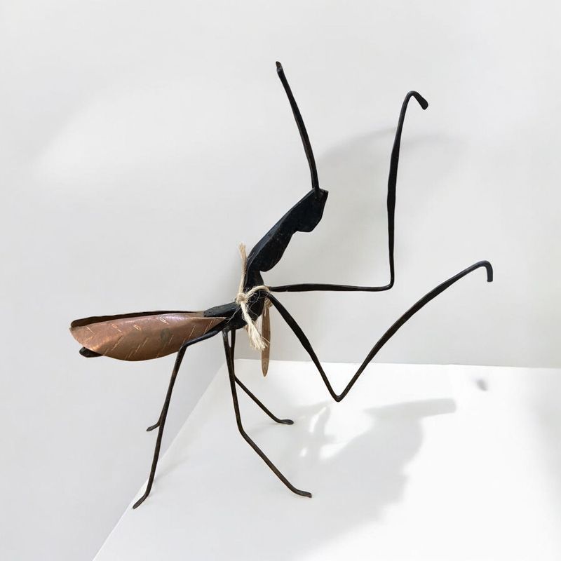 Insecte métal artisanal