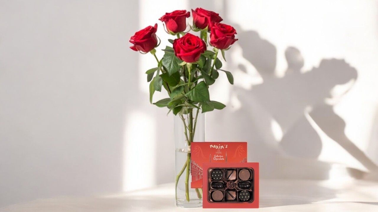 Amour timide et ses chocolats Maxim's