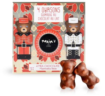 Mini ballotins ourson guimauve by Maxim's