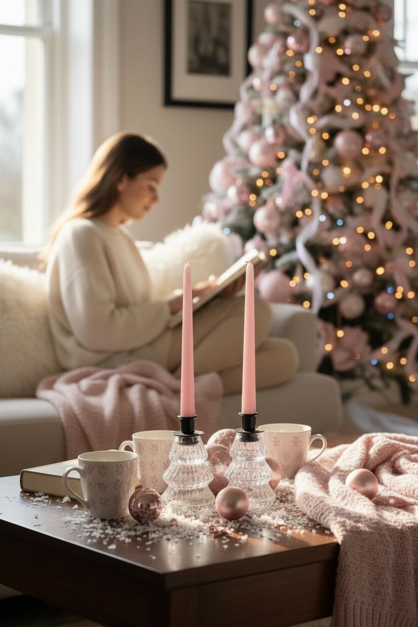 Duo vintage de bougeoirs