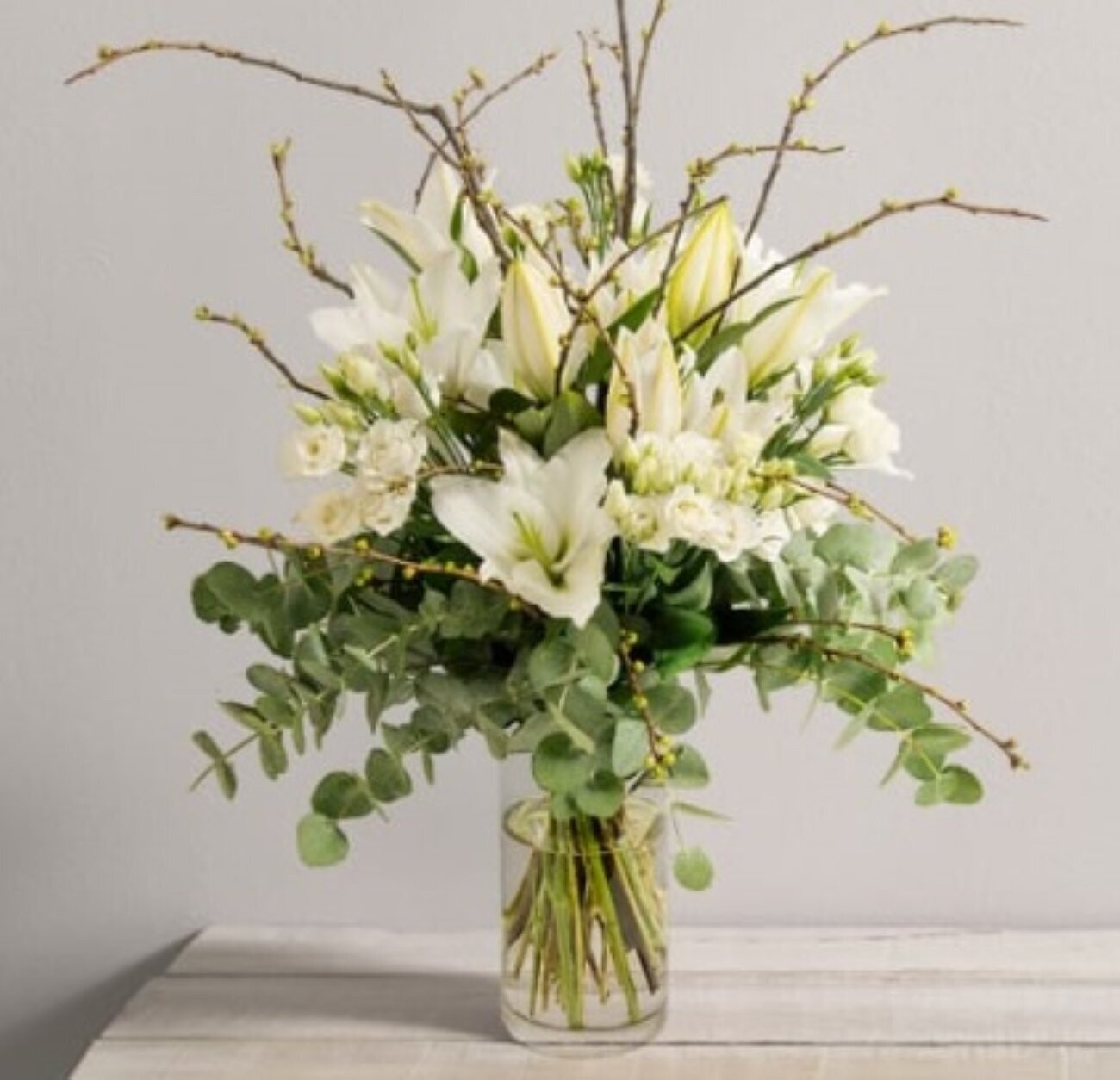 Bouquet Himalaya – Bouquet Blanc Élégant et Naturel | Fleur Azur Saint-Sébastien-sur-Loire proche Nantes