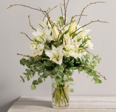 Bouquet Himalaya – Bouquet Blanc Élégant et Naturel | Fleur Azur Saint-Sébastien-sur-Loire proche Nantes