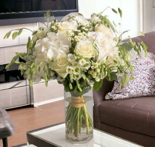 Bouquet Gavarnie – Création Florale Blanche et Élégante | Fleur Azur Bouquet Gavarnie – Création Florale Blanche et Élégante | Fleur Azur