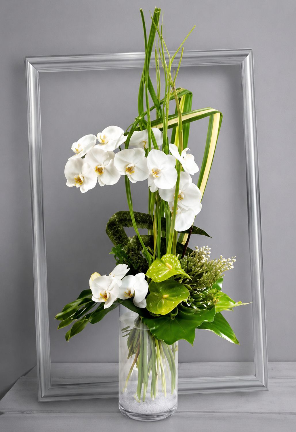 ? Bouquet New York – Orchidées Blanches et Création Florale Prestige | Fleur Azur Saint-Sébastien-sur-Loire ? Bouquet New York – Orchidées Blanches et Création Florale Prestige | Fleur Azur Saint-Sébastien-sur-Loire