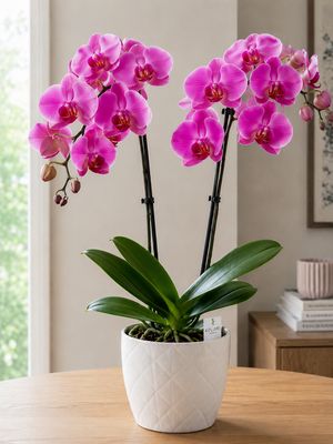 Orchidée Phalaenopsis Rose – Élégance Florale | Fleur Azur Orchidée Phalaenopsis Rose – Élégance Florale | Fleur Azur