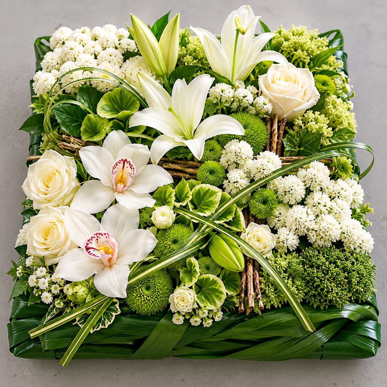 Coussin Carré Blanc et Vert – Hommage Nature à Saint-Sébastien-sur-Loire et Nantes Coussin Carré Blanc et Vert – Hommage Nature à Saint-Sébastien-sur-Loire et Nantes