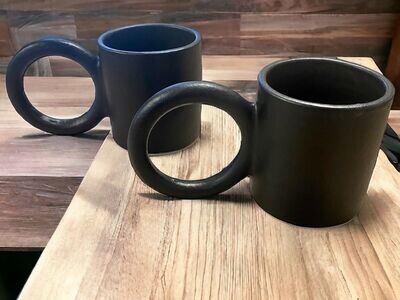 Tasse Jumbo Noire Artisanale Marocaine – Fleur Azur Nantes Tasse Jumbo Noire Artisanale Marocaine – Fleur Azur Nantes
