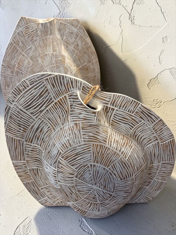 Vase résine TURTLE