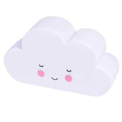 Cloud night light with white LED and on/off switch Cloud night light with white LED and on/off switch
