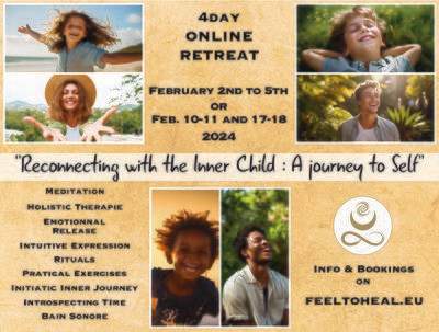 4d ONLINE Retreat - Reconnecting with the Inner Child: A journey to Self.