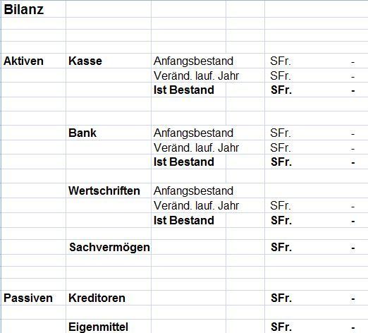 Buchhaltung für Privatpersonen