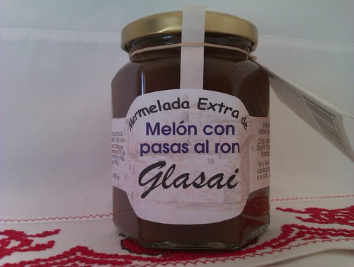 Melón con Pasas al Ron