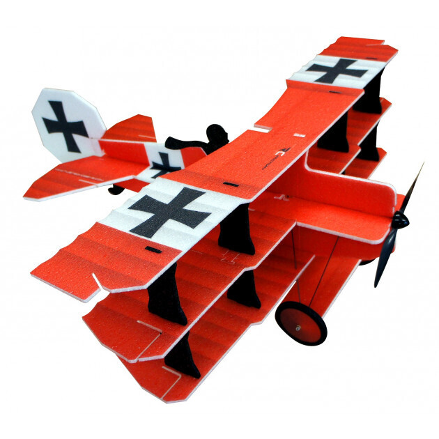 Crack Fokker DR1 - Red Barron