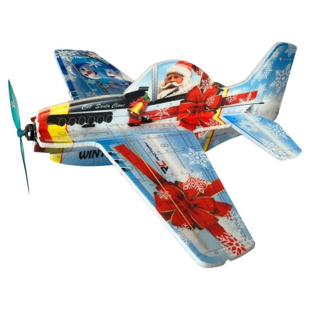 Cartoon Warbird-Winter Edition