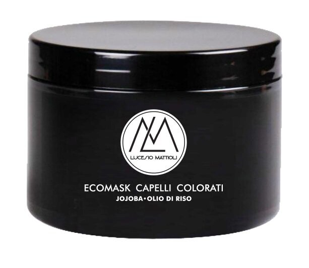 Vegan Ecomask capelli colorati