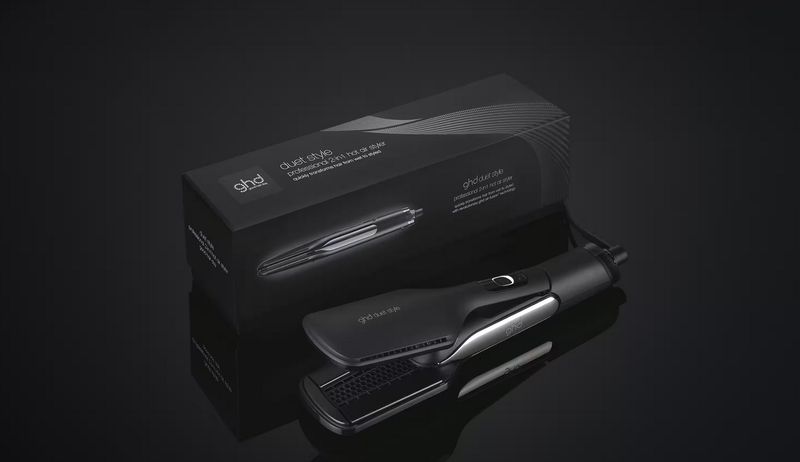 GHD DUET STYLE - PIASTRA ASCIUGACAPELLI 2 IN 1 NERA