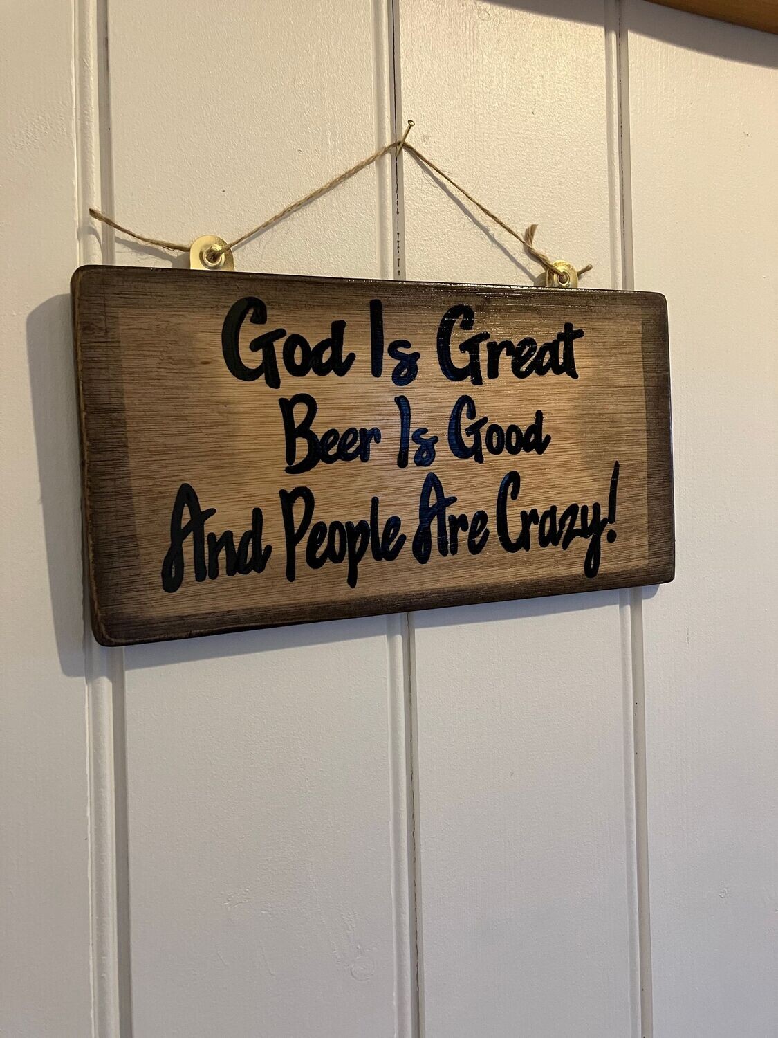 God is great Sign