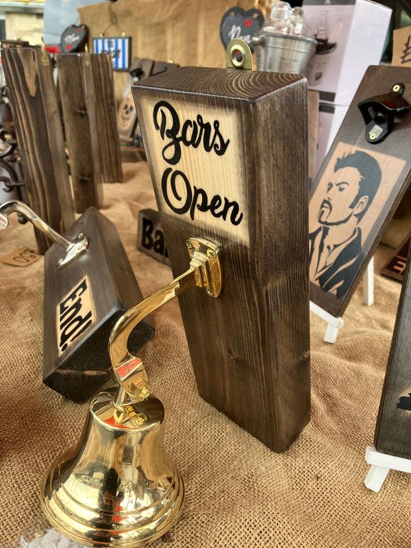 Last Orders Bell solid brass, solid brass bell, must have bar accessory