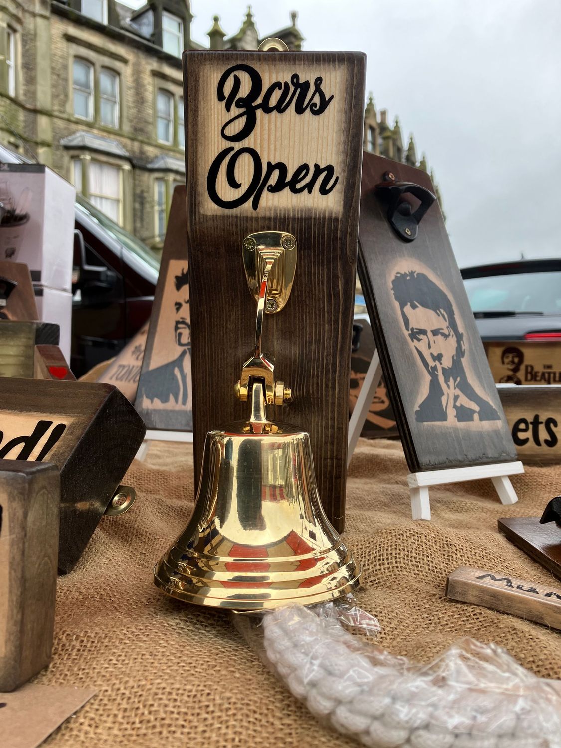 Last Orders Bell solid brass, solid brass bell, must have bar accessory