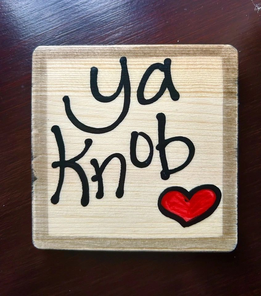 Ya Knob, You Knob, Funny Coaster, Funny gift Ya Knob, You Knob, Funny Coaster, Funny gift