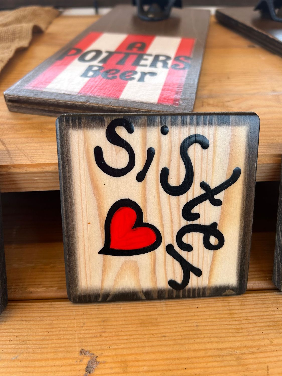 Love you sis, sister gift, love you sister gift, gift for sister, Hand painted coaster, Personalised Coaster, best sis, sis Love you sis, sister gift, love you sister gift, gift for sister, Hand painted coaster, Personalised Coaster, best sis, sis